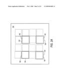 Method of forming a microlens array and imaging device and system containing such a microlens array diagram and image