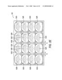 Method of forming a microlens array and imaging device and system containing such a microlens array diagram and image