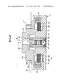 FLUID DYNAMIC BEARING DEVICE, SPINDLE MOTOR AND DISK DRIVE APPARATUS diagram and image