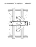 FLAT-PANEL TV WALL SUPPORT WITH ADJUSTABLE VISUAL ANGLE diagram and image