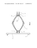 FLAT-PANEL TV WALL SUPPORT WITH ADJUSTABLE VISUAL ANGLE diagram and image