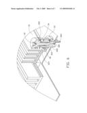 HEAT SINK ASSEMBLY HAVING A FASTENER ASSEMBLY FOR FASTENING THE HEAT SINK TO AN ELECTROINC COMPONENT diagram and image