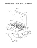 Card-based power system for an electronic device diagram and image