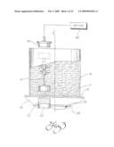 SYSTEMS USING A LEVITATING, ROTATING PUMPING OR MIXING ELEMENT AND RELATED METHODS diagram and image