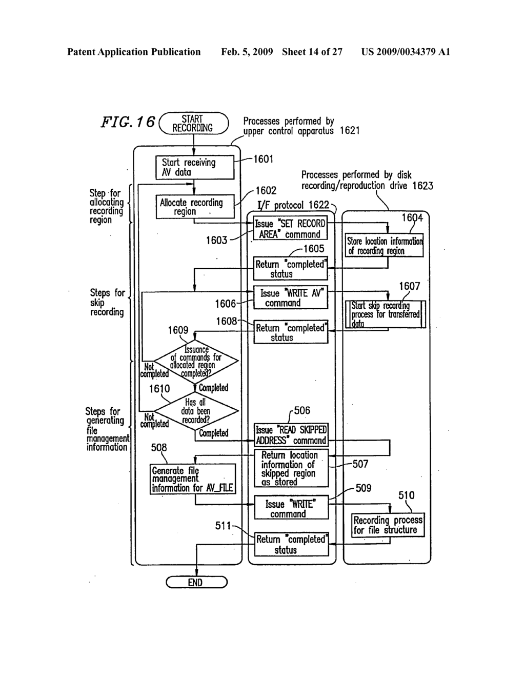 RECORDING METHOD AND REPRODUCTION METHOD SUITABLE FOR RECORDING/REPRODUCTION OF AV DATA, AND RECORDING DRIVE AND REPRODUCTION DRIVE, INFORMATION RECORDING SYSTEM AND INFORMATION REPRODUCTION SYSTEM, AND INFORMATION RECORDING MEDIUM FOR SUCH METHODS - diagram, schematic, and image 15