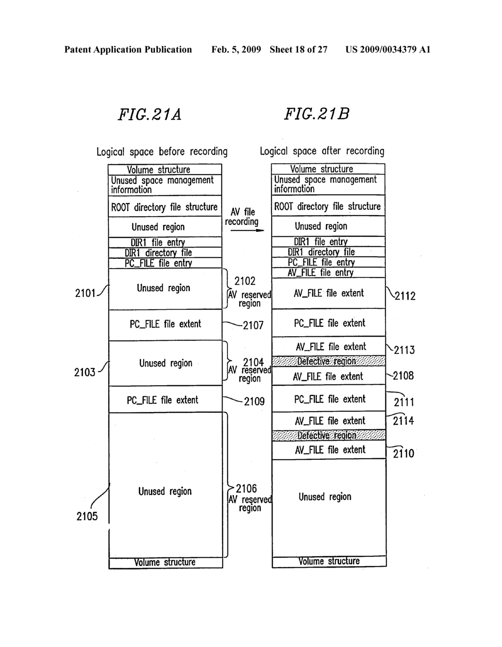 RECORDING METHOD AND REPRODUCTION METHOD SUITABLE FOR RECORDING/REPRODUCTION OF AV DATA, AND RECORDING DRIVE AND REPRODUCTION DRIVE, INFORMATION RECORDING SYSTEM AND INFORMATION REPRODUCTION SYSTEM, AND INFORMATION RECORDING MEDIUM FOR SUCH METHODS - diagram, schematic, and image 19