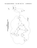 Method and system of routing in a utility smart-grid network diagram and image