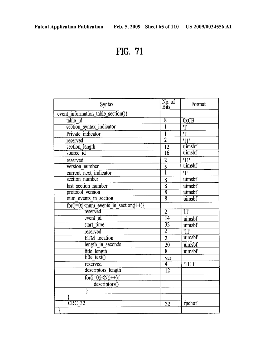 DIGITAL BROADCASTING SYSTEM AND METHOD OF PROCESSING DATA - diagram, schematic, and image 66