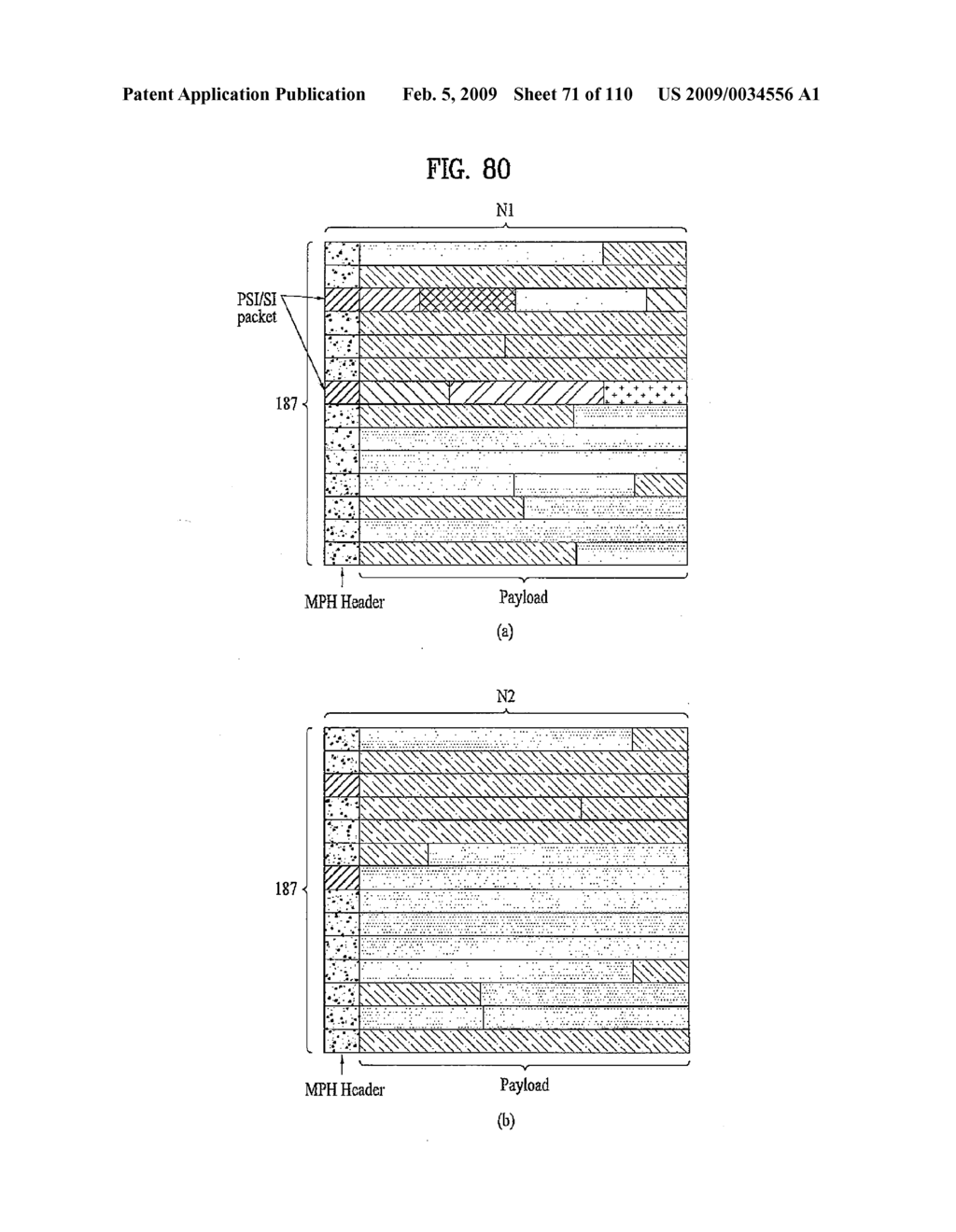 DIGITAL BROADCASTING SYSTEM AND METHOD OF PROCESSING DATA - diagram, schematic, and image 72