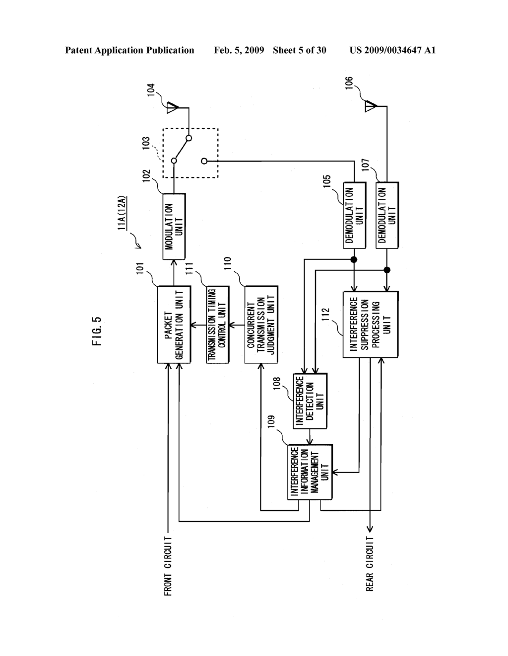 TRANSMITTING DEVICE, WIRELESS COMMUNICATION SYSTEM AND TRANSMITTING METHOD - diagram, schematic, and image 06
