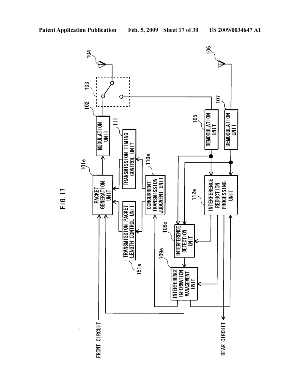 TRANSMITTING DEVICE, WIRELESS COMMUNICATION SYSTEM AND TRANSMITTING METHOD - diagram, schematic, and image 18