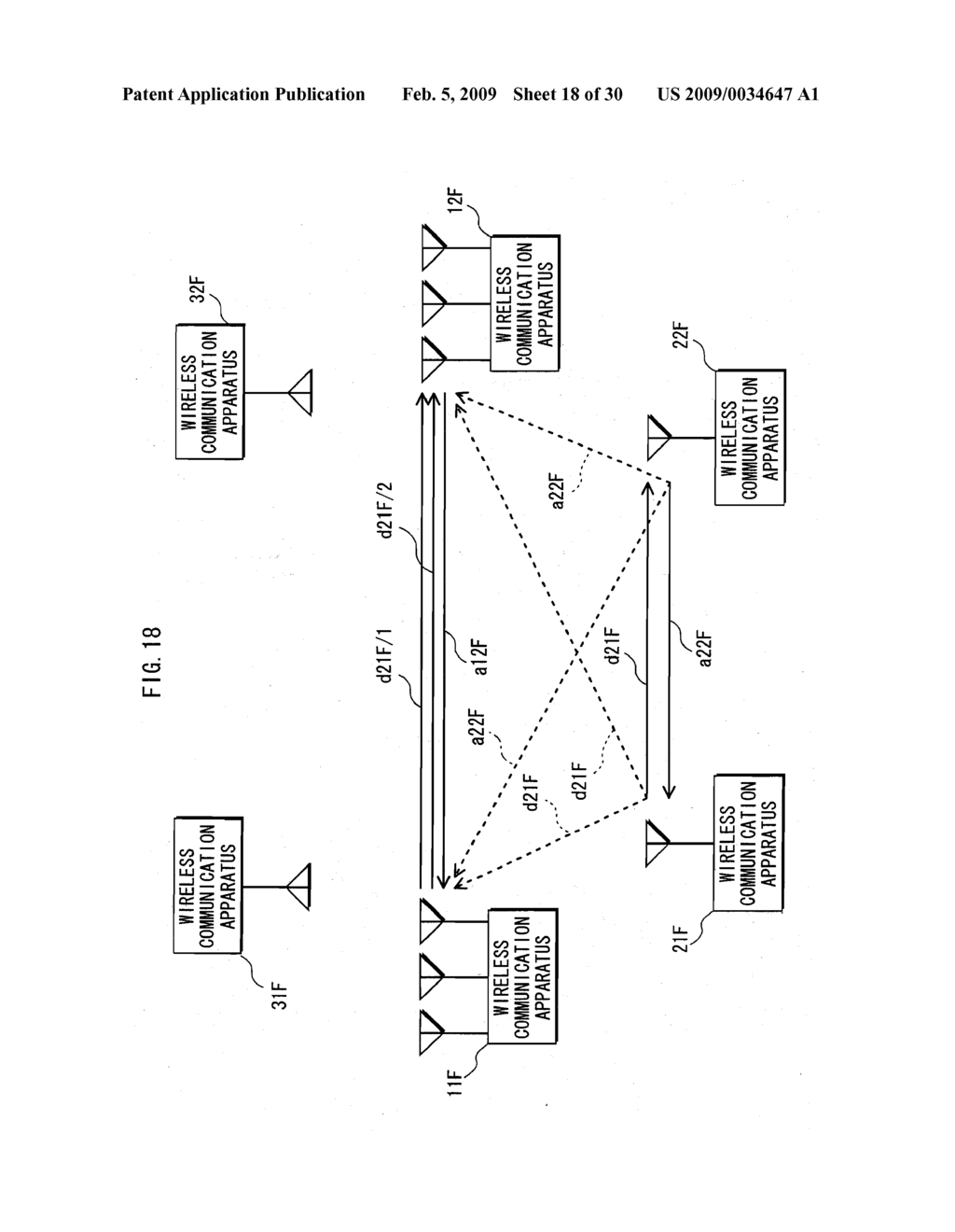 TRANSMITTING DEVICE, WIRELESS COMMUNICATION SYSTEM AND TRANSMITTING METHOD - diagram, schematic, and image 19