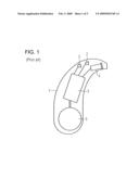 Hearing Apparatus with a Moveable Charging Contact diagram and image