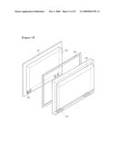 DISPLAY DEVICE AND SPEAKER SYSTEM FOR THE DISPLAY DEVICE diagram and image