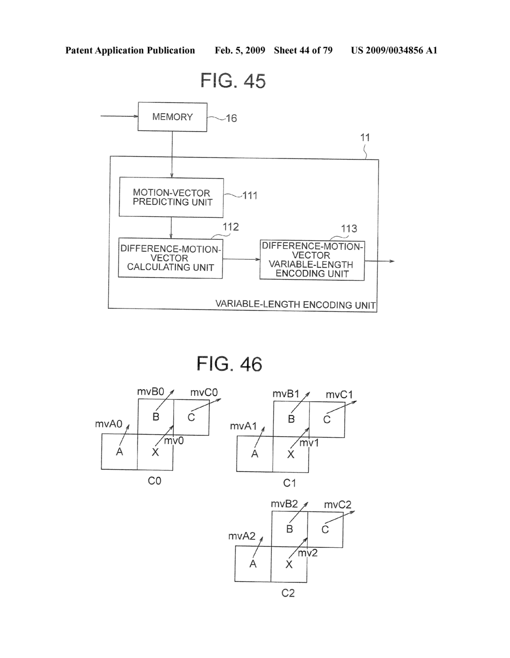 IMAGE ENCODING DEVICE, IMAGE DECODING DEVICE, IMAGE ENCODING METHOD, IMAGE DECODING METHOD, IMAGE ENCODING PROGRAM, IMAGE DECODING PROGRAM, COMPUTER READABLE RECORDING MEDIUM HAVING IMAGE ENCODING PROGRAM RECORDED THEREIN - diagram, schematic, and image 45