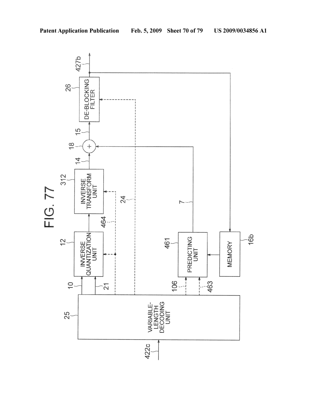 IMAGE ENCODING DEVICE, IMAGE DECODING DEVICE, IMAGE ENCODING METHOD, IMAGE DECODING METHOD, IMAGE ENCODING PROGRAM, IMAGE DECODING PROGRAM, COMPUTER READABLE RECORDING MEDIUM HAVING IMAGE ENCODING PROGRAM RECORDED THEREIN - diagram, schematic, and image 71