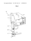 Baffle Device, Hot Air Blower For Solder Treatment, And Nozzle For Same diagram and image