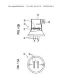 Baffle Device, Hot Air Blower For Solder Treatment, And Nozzle For Same diagram and image