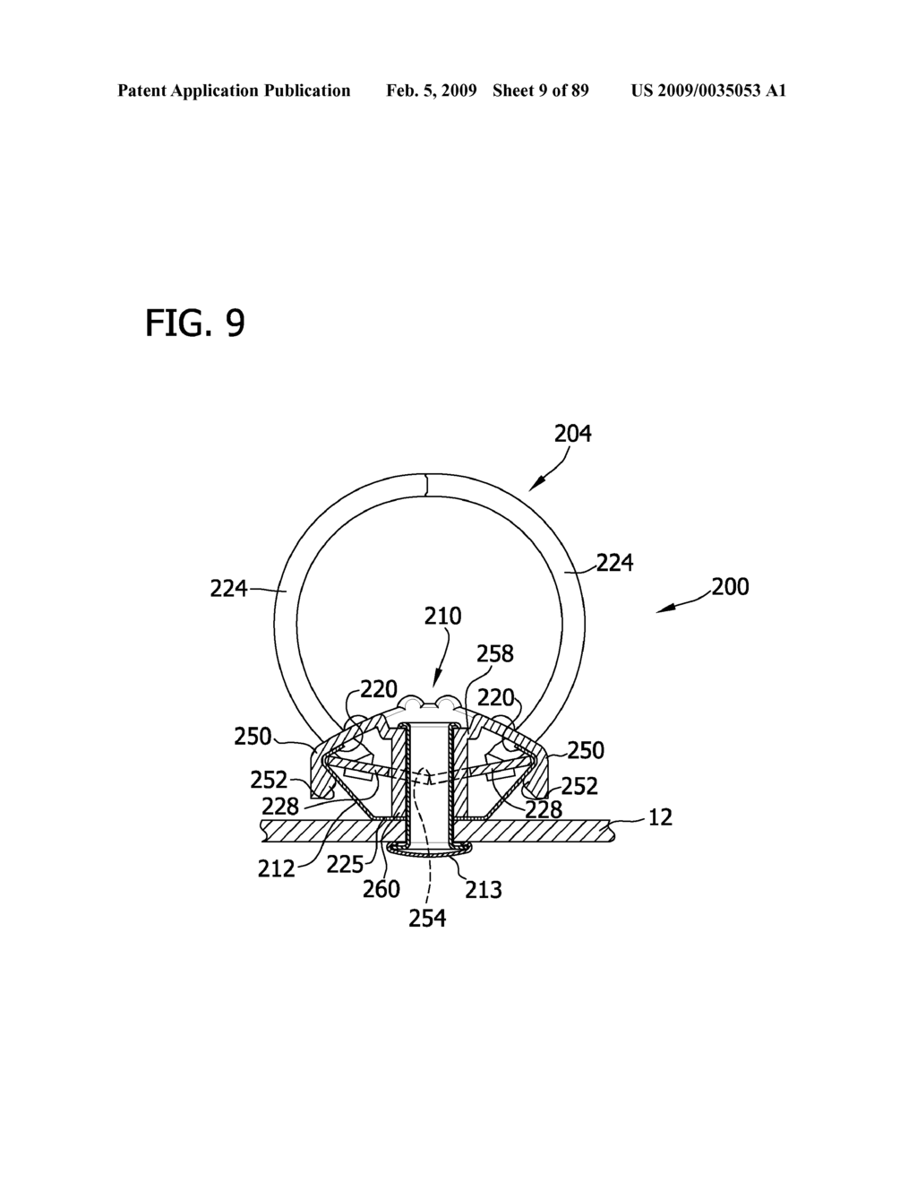 Ring Binder Mechanism with Plastic Housing and Locking Structure - diagram, schematic, and image 10