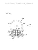 Ring Binder Mechanism with Plastic Housing and Locking Structure diagram and image