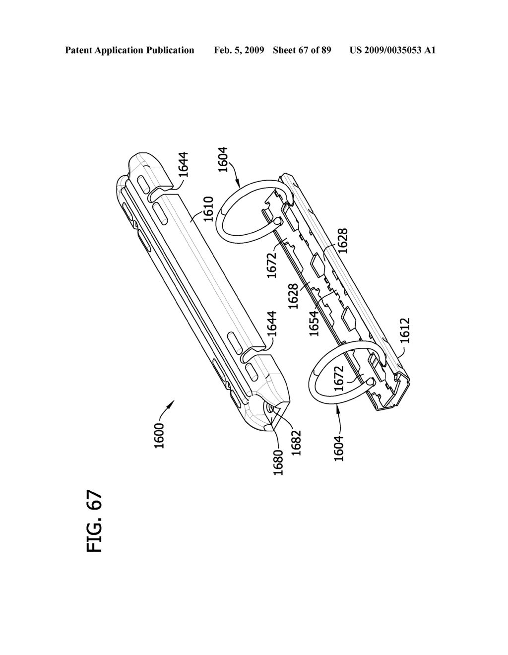 Ring Binder Mechanism with Plastic Housing and Locking Structure - diagram, schematic, and image 68