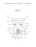 Device for machining workpieces, in particular aeronautical parts manufactured from solid blocks of raw material diagram and image