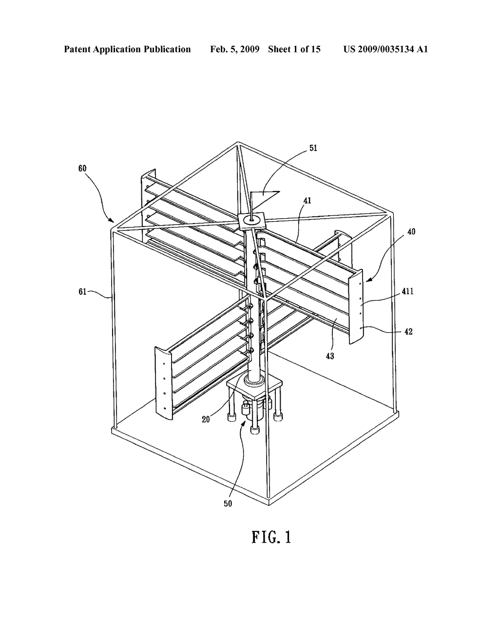 VERTICAL AXIS WIND TURBINE WITH WINGLETTED CAM-TILTABLE BLADES - diagram, schematic, and image 02