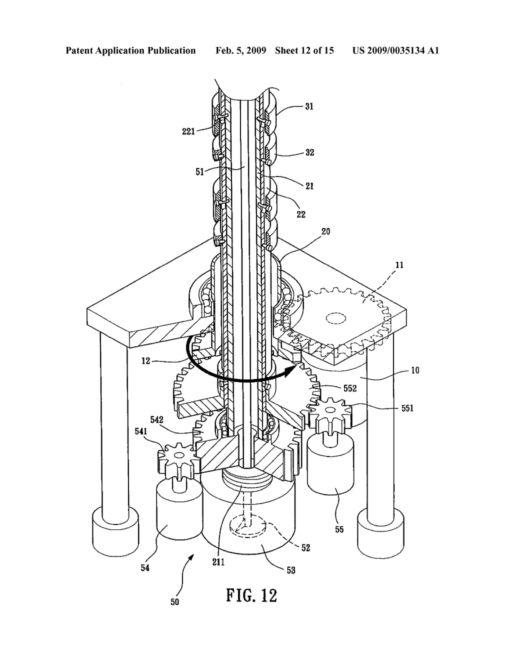 VERTICAL AXIS WIND TURBINE WITH WINGLETTED CAM-TILTABLE BLADES - diagram, schematic, and image 13