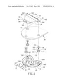 QUICK ASSEMBLY BLADE FOR A CEILING FAN diagram and image