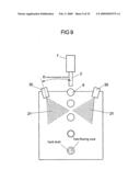 Solid particles, method and device for the production thereof diagram and image