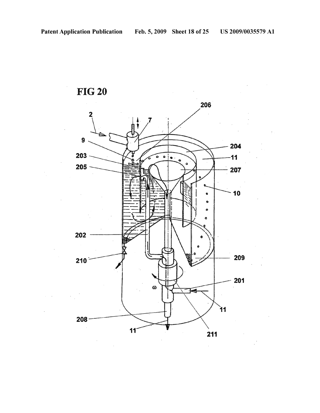 Solid particles, method and device for the production thereof - diagram, schematic, and image 19