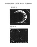 Solid particles, method and device for the production thereof diagram and image