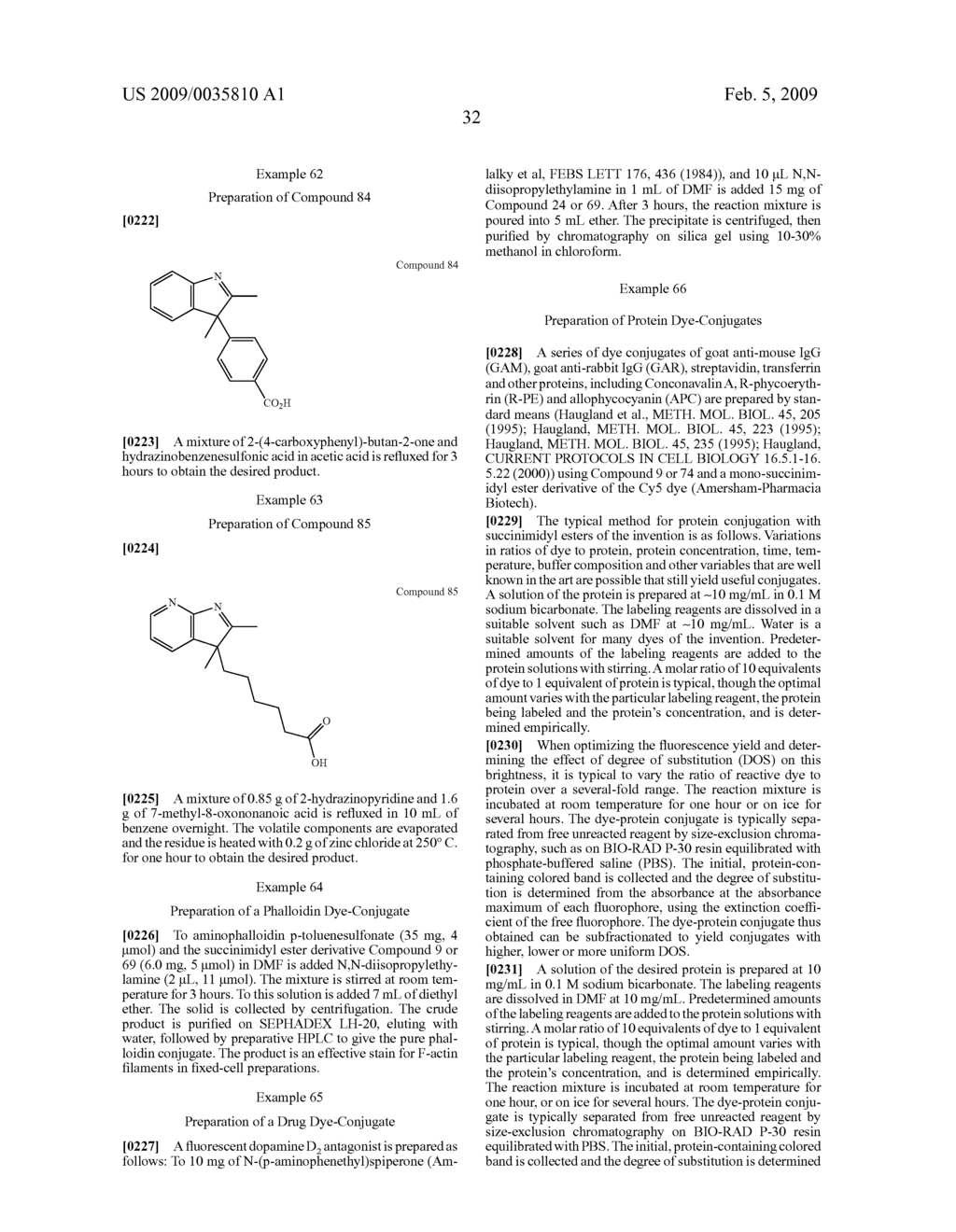 MODIFIED CARBOCYANINE DYES AND THEIR CONJUGATES - diagram, schematic, and image 46