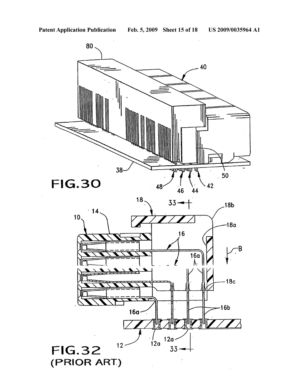 BOARD-MOUNTED ELECTRICAL CONNECTOR - diagram, schematic, and image 16