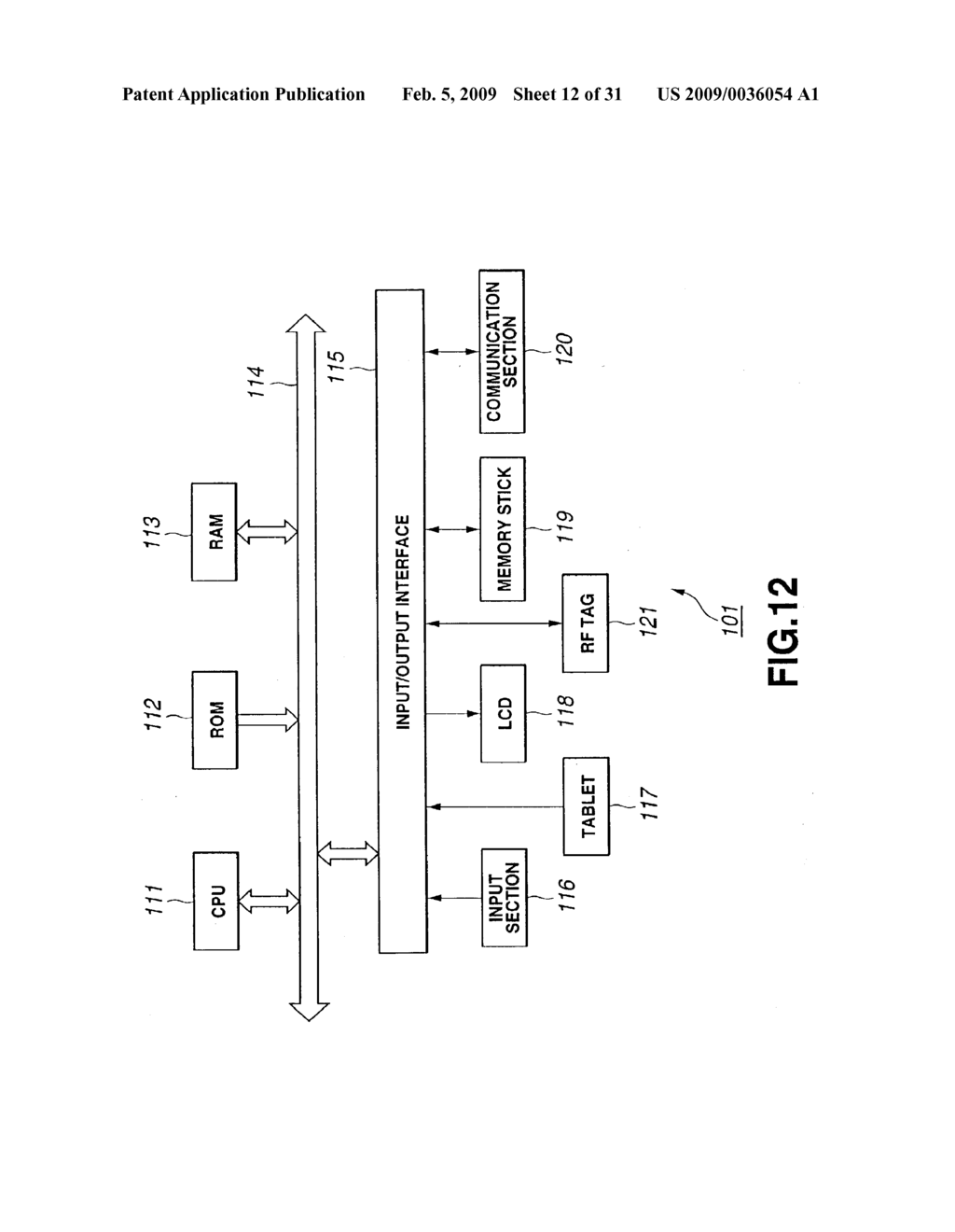 INFORMATION PROCESSING APPARATUS AND INFORMATION PROCESSING METHOD HAVING COMMUNICATION FUNCTION - diagram, schematic, and image 13