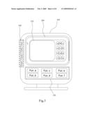 MULTIMEDIA DEVICE FOR INTEGRATING A MOBILE PHONE diagram and image