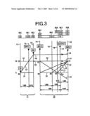 Control apparatus for hybrid vehicle power transmitting system diagram and image