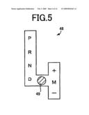 Control apparatus for hybrid vehicle power transmitting system diagram and image