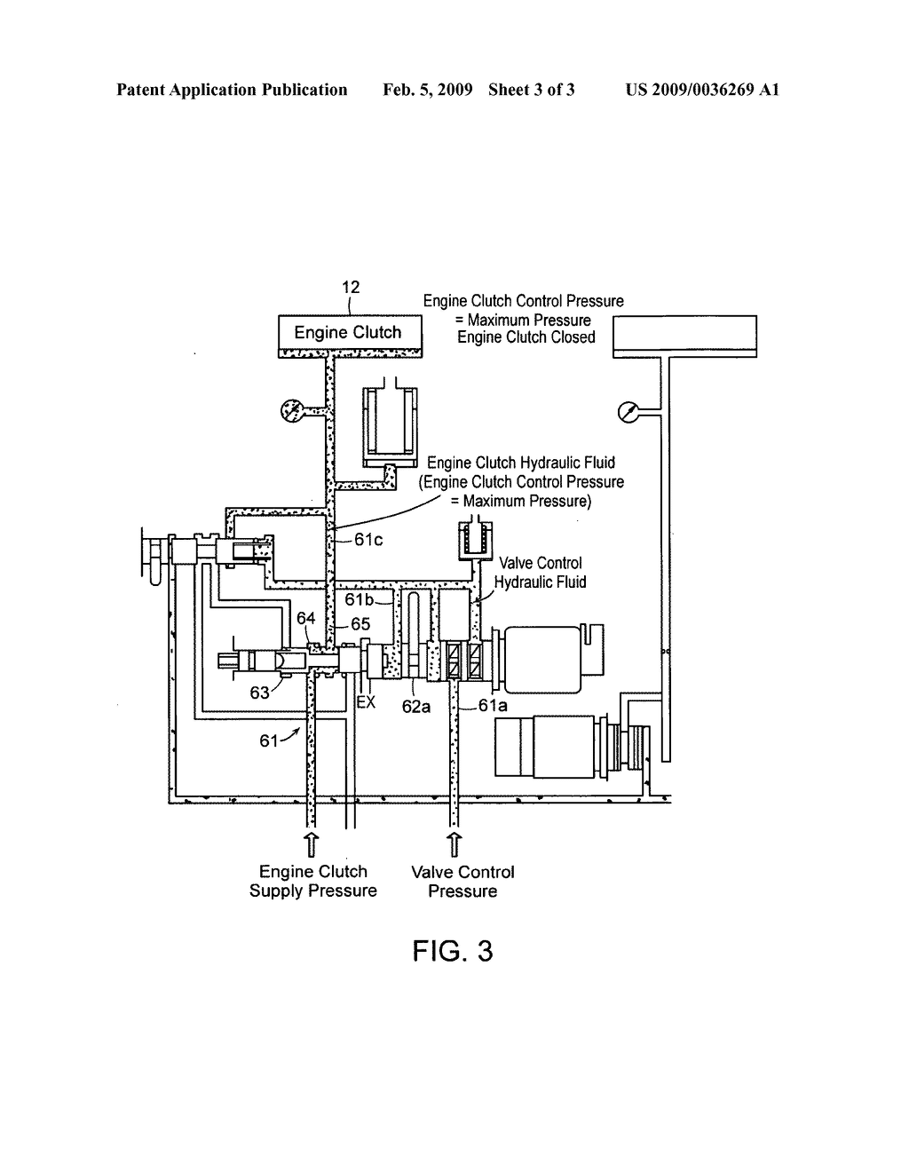 Limp home mode driving method for hybrid electric vehicle and engine clutch control hydraulic system for limp home driving - diagram, schematic, and image 04