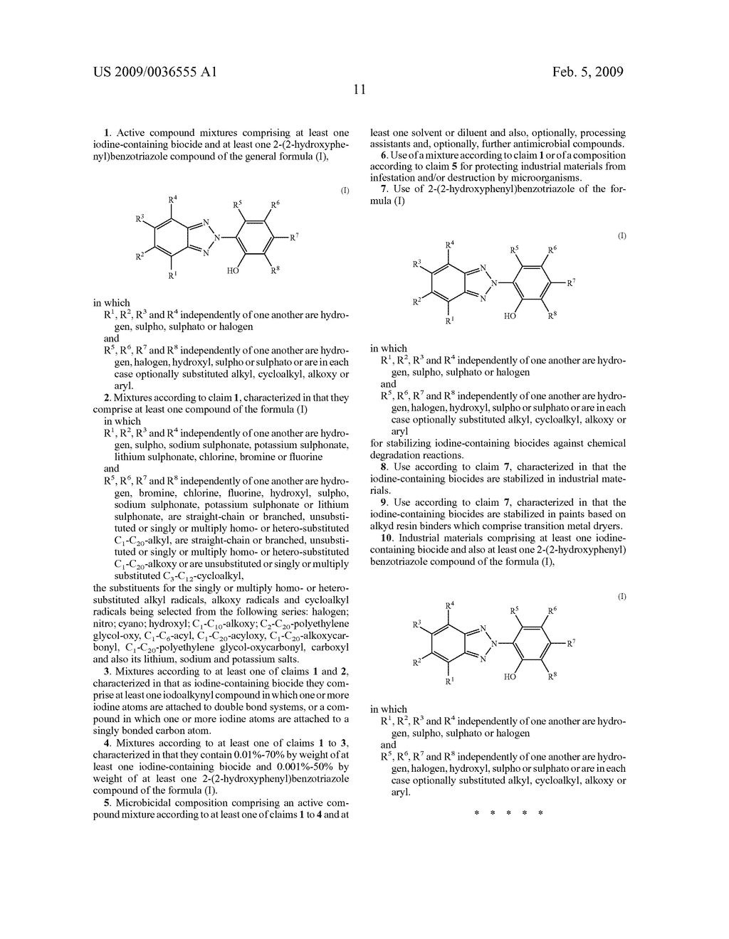 Stabilization of iodine biocides - diagram, schematic, and image 12