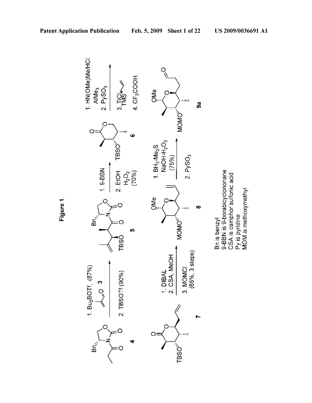 ANALOGS OF DICODERMOLIDE AND DICTYOSTATIN-1, INTERMEDIATES THEREFOR AND METHODS OF SYNTHESIS THEREOF - diagram, schematic, and image 02