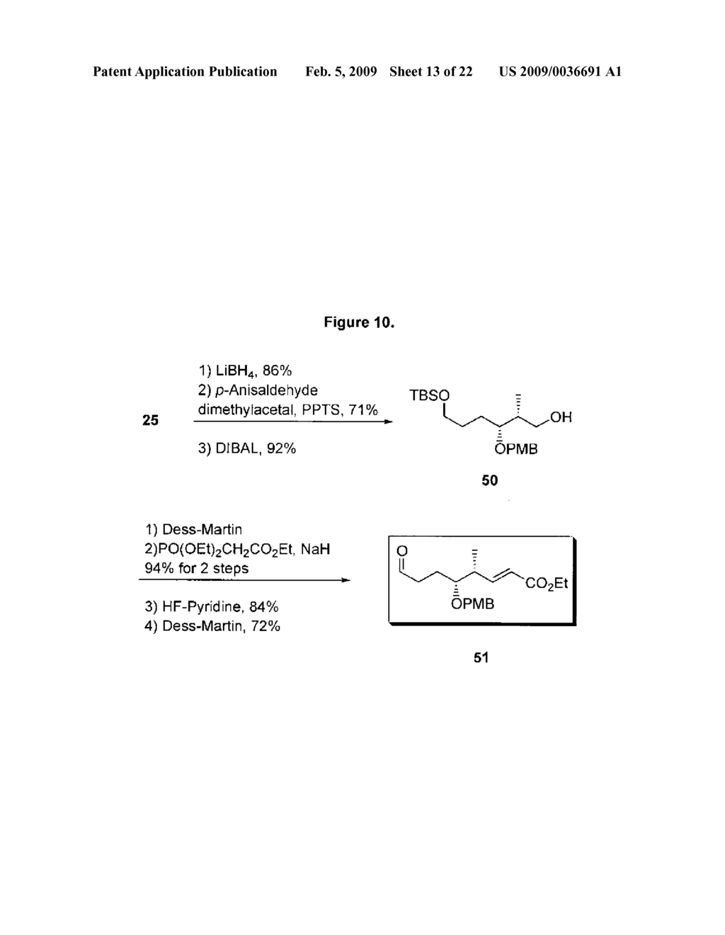 ANALOGS OF DICODERMOLIDE AND DICTYOSTATIN-1, INTERMEDIATES THEREFOR AND METHODS OF SYNTHESIS THEREOF - diagram, schematic, and image 14