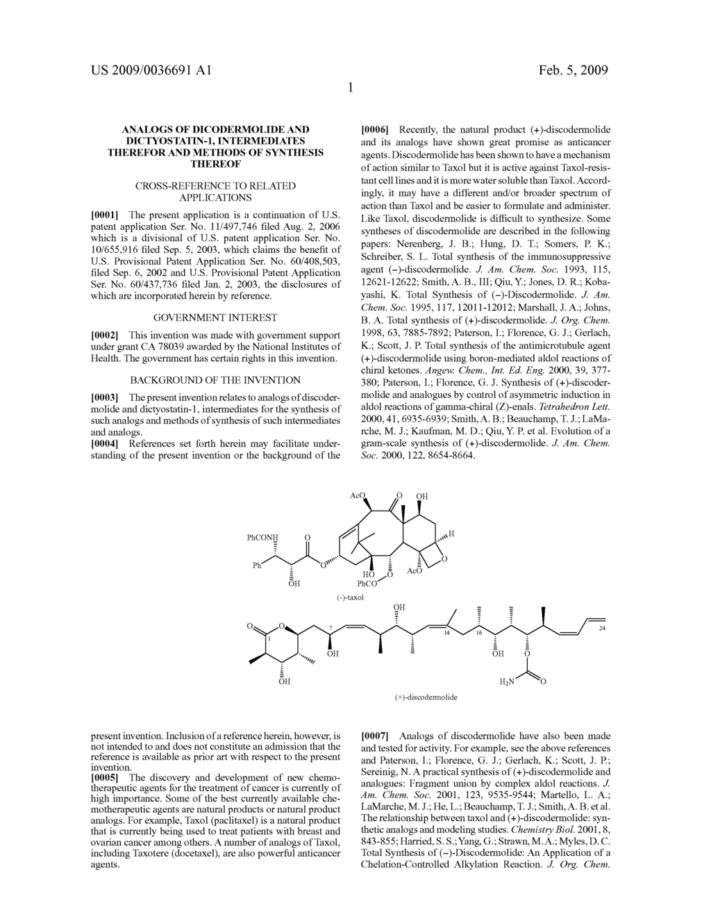 ANALOGS OF DICODERMOLIDE AND DICTYOSTATIN-1, INTERMEDIATES THEREFOR AND METHODS OF SYNTHESIS THEREOF - diagram, schematic, and image 24