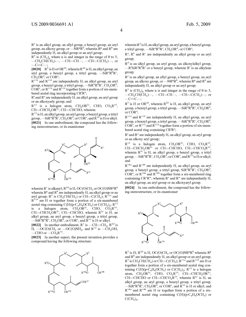 ANALOGS OF DICODERMOLIDE AND DICTYOSTATIN-1, INTERMEDIATES THEREFOR AND METHODS OF SYNTHESIS THEREOF - diagram, schematic, and image 27