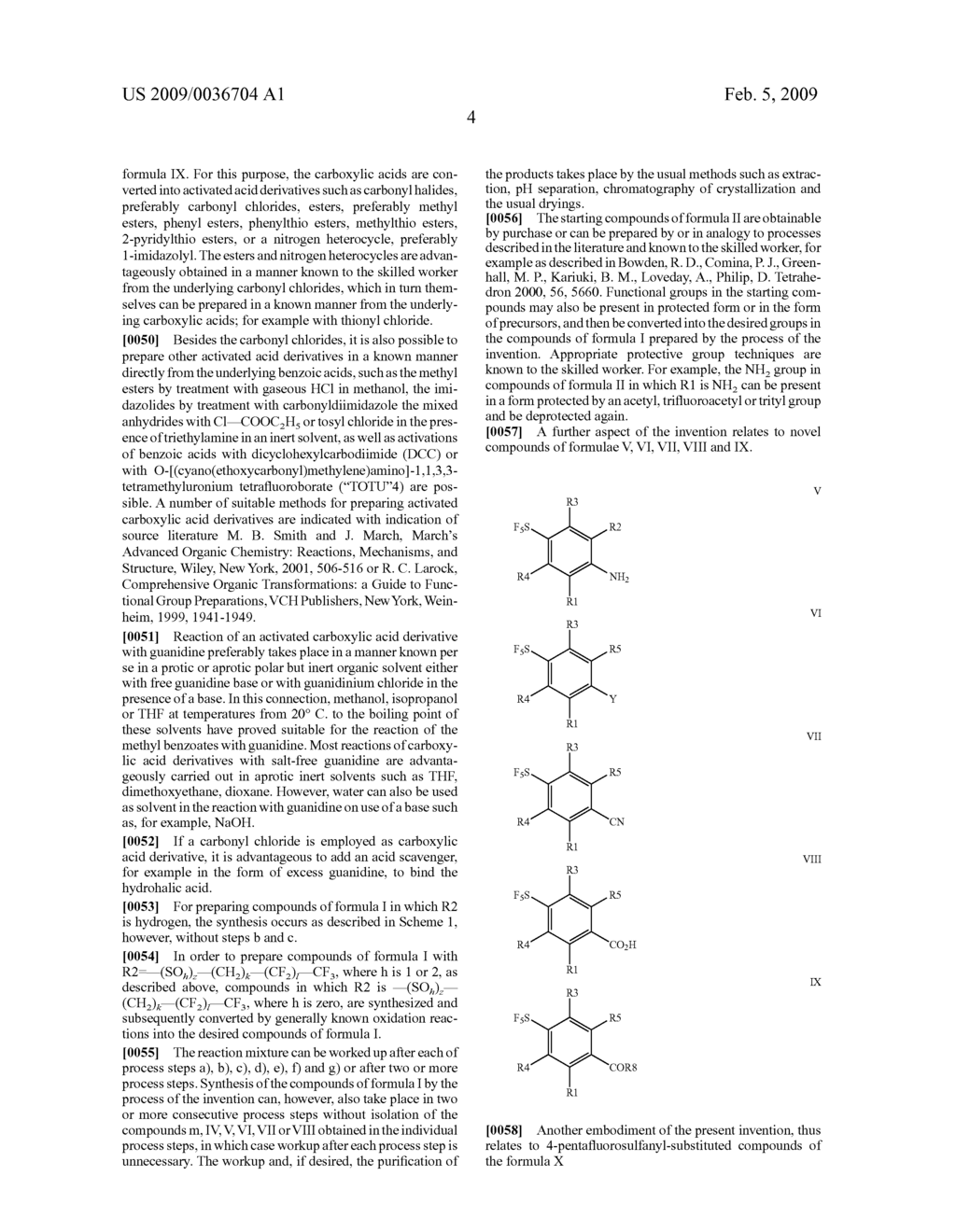 Process for Preparing 4-Pentafluorosulfanylbenzoylguanidines - diagram, schematic, and image 05