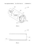 Endospoic Sheath with Illumination Systems diagram and image