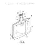 DISPOSABLE COVERING DEVICE AND METHOD diagram and image