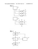 Method for recording measured data from a patient by taking movements into account, and associated medical device diagram and image