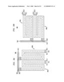 METHOD AND CONFIGURATION FOR CONNECTING TEST STRUCTURES OR LINE ARRAYS FOR MONITORING INTEGRATED CIRCUIT MANUFACTURING diagram and image