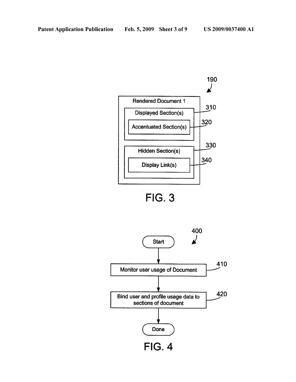 CONTENT MANAGEMENT SYSTEM THAT RENDERS A DOCUMENT TO A USER BASED ON A USAGE PROFILE THAT INDICATES PREVIOUS ACTIVITY IN ACCESSING THE DOCUMENT - diagram, schematic, and image 04